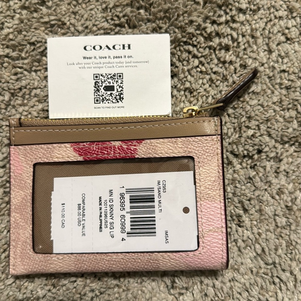 Coach mini skinny ID case